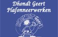 Plafonneerwerken Dhondt Geert